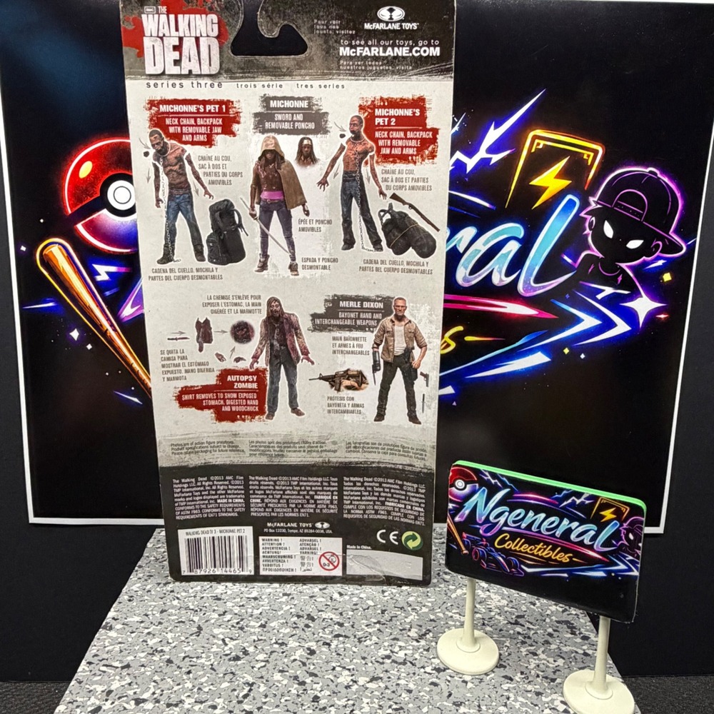 McFarlane Toys The Walking Dead Series 3 Michonne's Pet 2 Action Figure 14465 - Picture 3 of 4